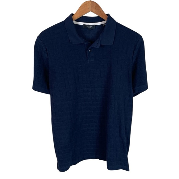 PO157 Men’s Ted Baker London Designer Stretch Business Casual Polo Shirt (3) M - Picture 1 of 4